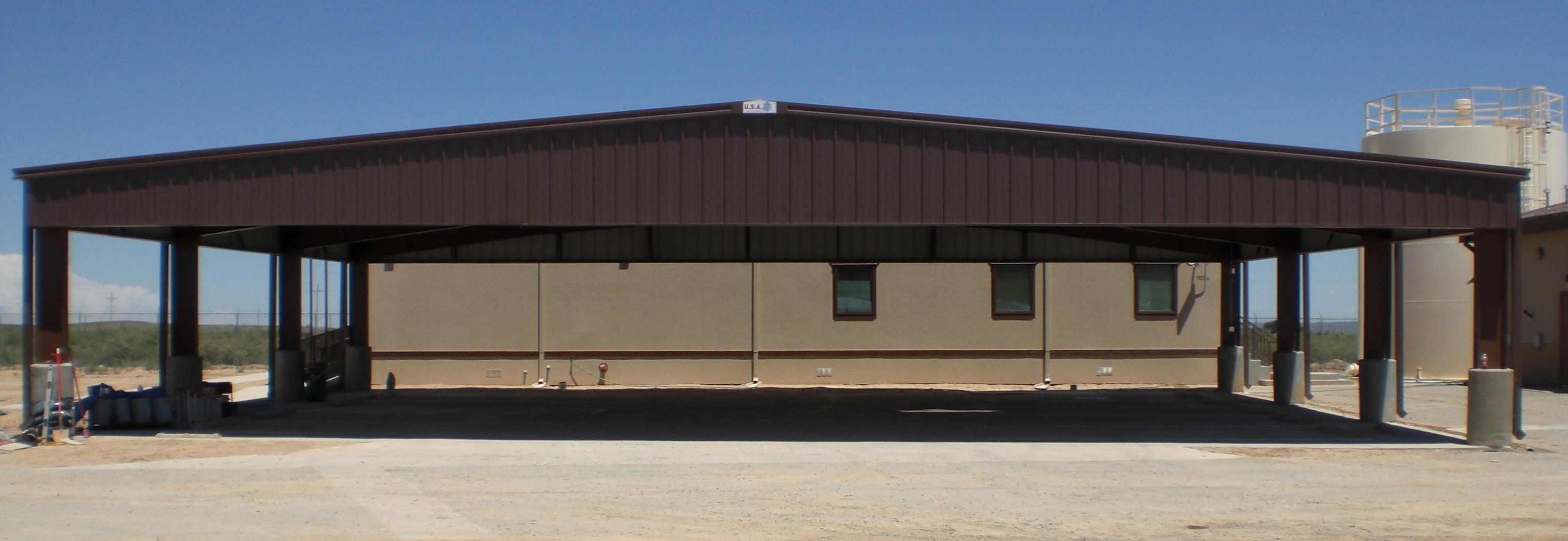 Pro Built Contracting & Ironworks Pre Eng Sierra Blanca Border Patrol